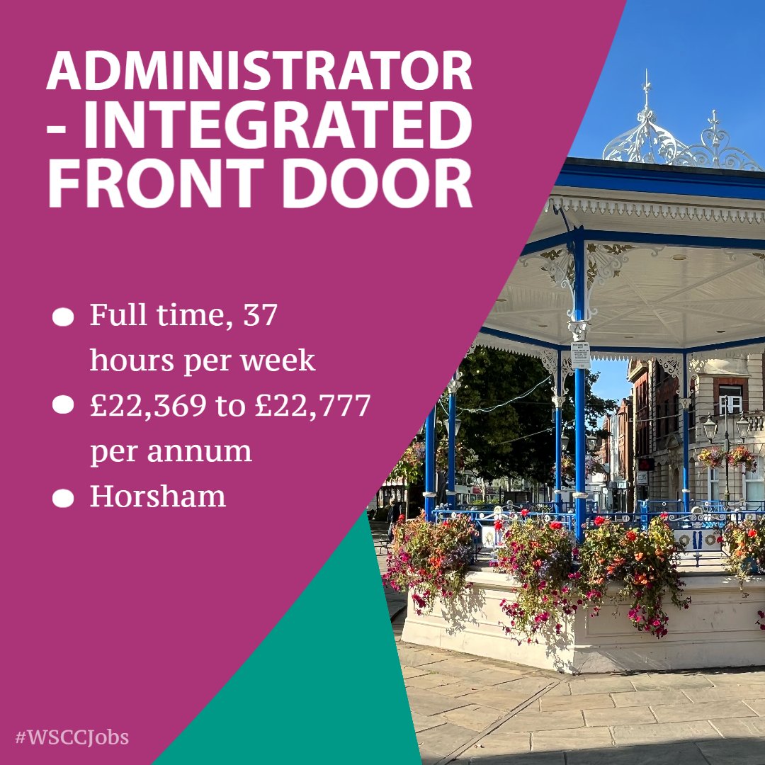 If you:
➡️Have a good working knowledge of IT software
➡️Are excellent at data management
➡️Have great organisational skills

Then a role as Administrator in our Integrated Front Door team could be perfect for you.

Apply today: emea3.mrted.ly/3hkke 

#WSCCJobs