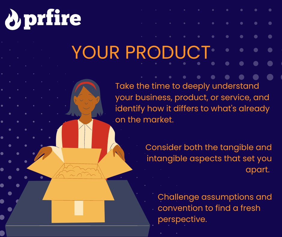 prfire's tweet image. You deserve a spot in the national media, and we&apos;re here to steer you towards it.

1: Identify your unique angle🕵️‍♂️
Discover what sets your business apart, and you&apos;re on the path to #nationalcoverage.

For our full local news to national media guide, visit: bitly.ws/SPq4