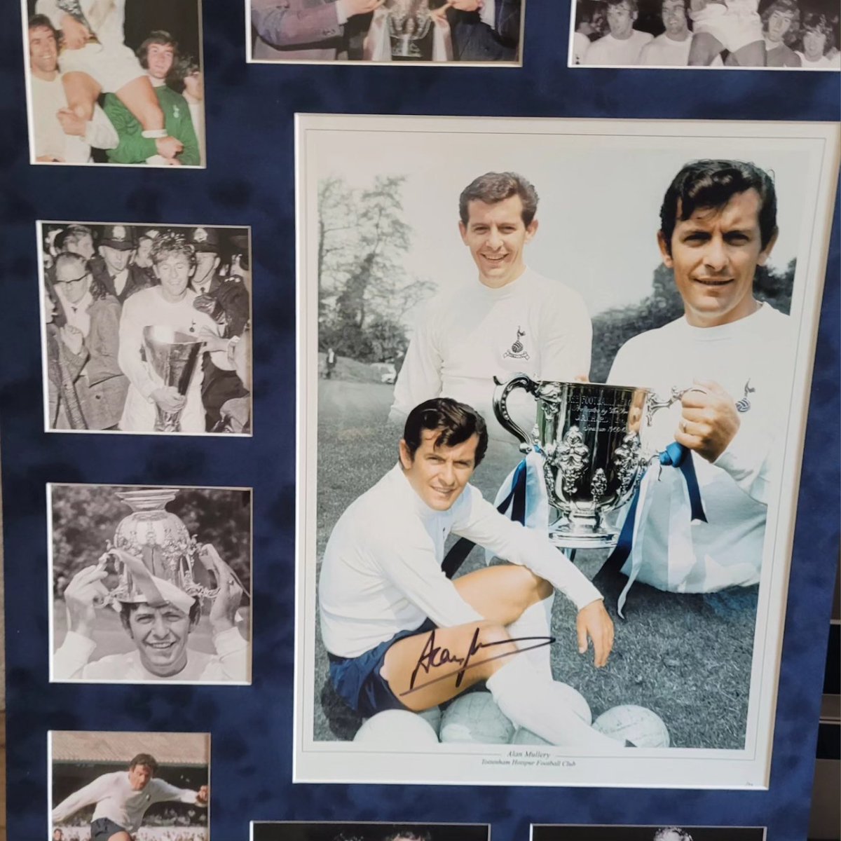 berti1976's tweet photo. A few more pieces ready for frames and to help raise money for the @DementiaUK  Charity on our Evening with Pat Jennings &amp; Alan Mullery at #DartfordFc  #Sept15 
#Gazza #Jennings #Mullery #Perryman #COYS #THFC #Spurs https://t.co/gHk7U8Xcpv
