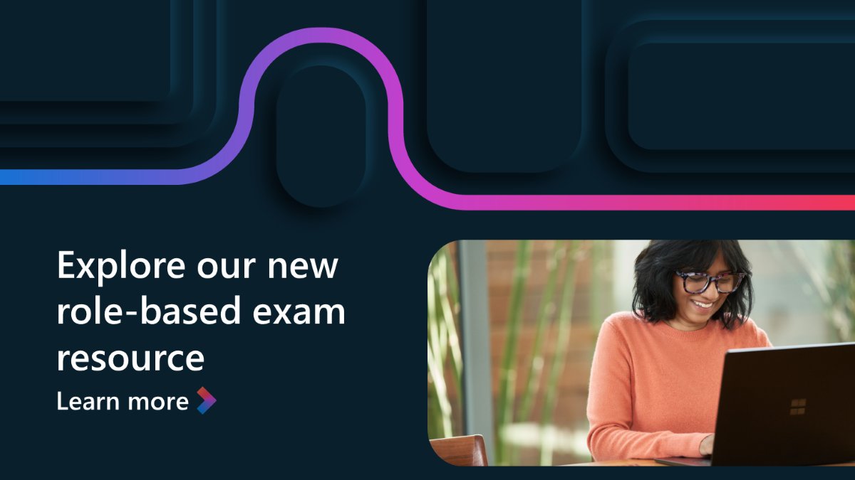 The Microsoft Certification exam experience just got better. ✨ With our latest enhancement, you can access Microsoft Learn during your exam for role-based certifications. 📖 Get the full scoop: msft.it/60169PpVy