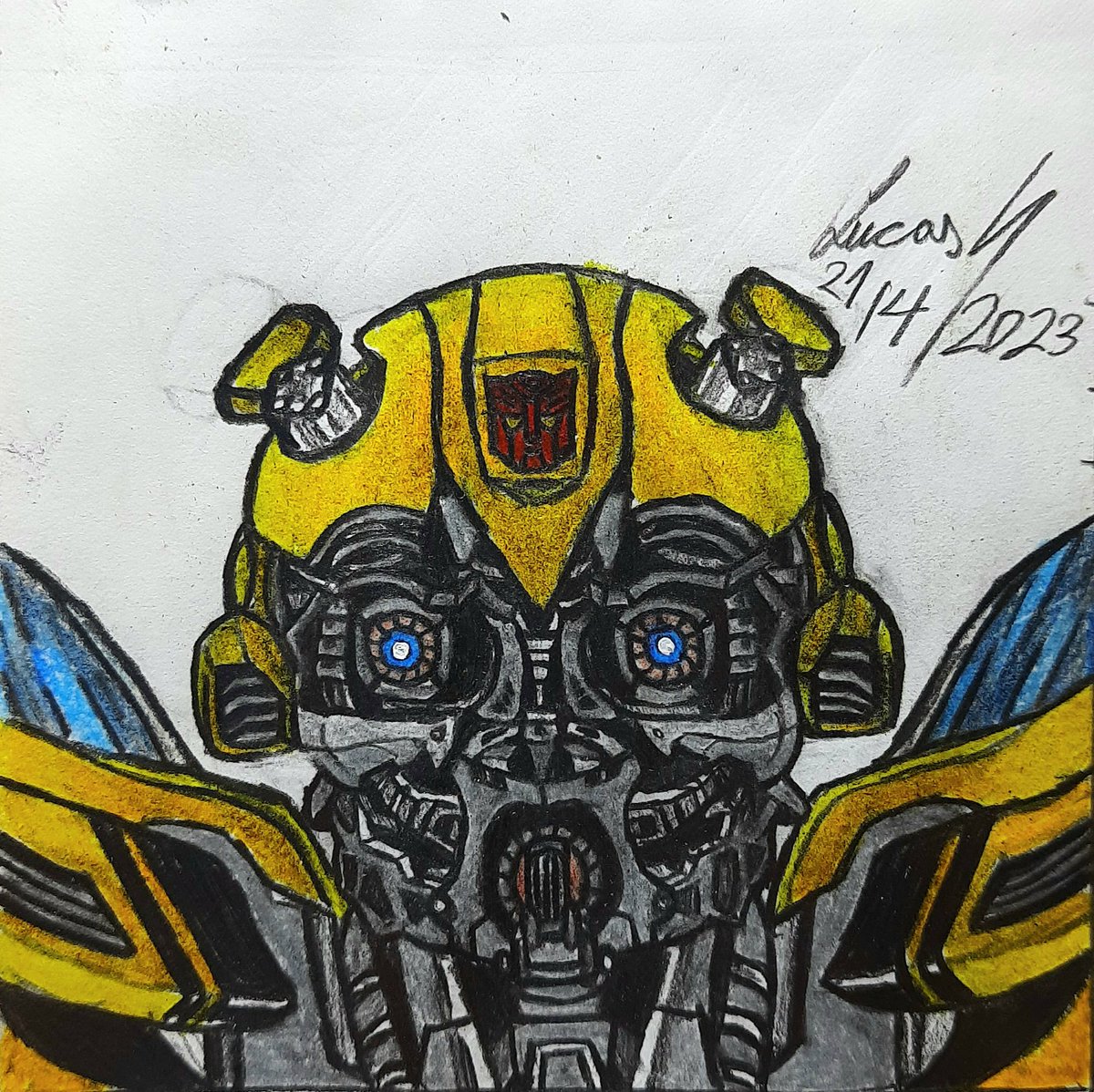 Art_Lu_Carvalho's tweet photo. Bumblebee (Bayverse)
•
#Transformers #Transformersmovie #transformers3 #transformersdarkofthemoon #darkofthemoon #bayverse #transformersbayverse #transformersart #autobots #bumblebee #fanart #traditionalart #traditionaldrawing #drawing #illustration #artwork https://t.co/5UVRqd8fs9