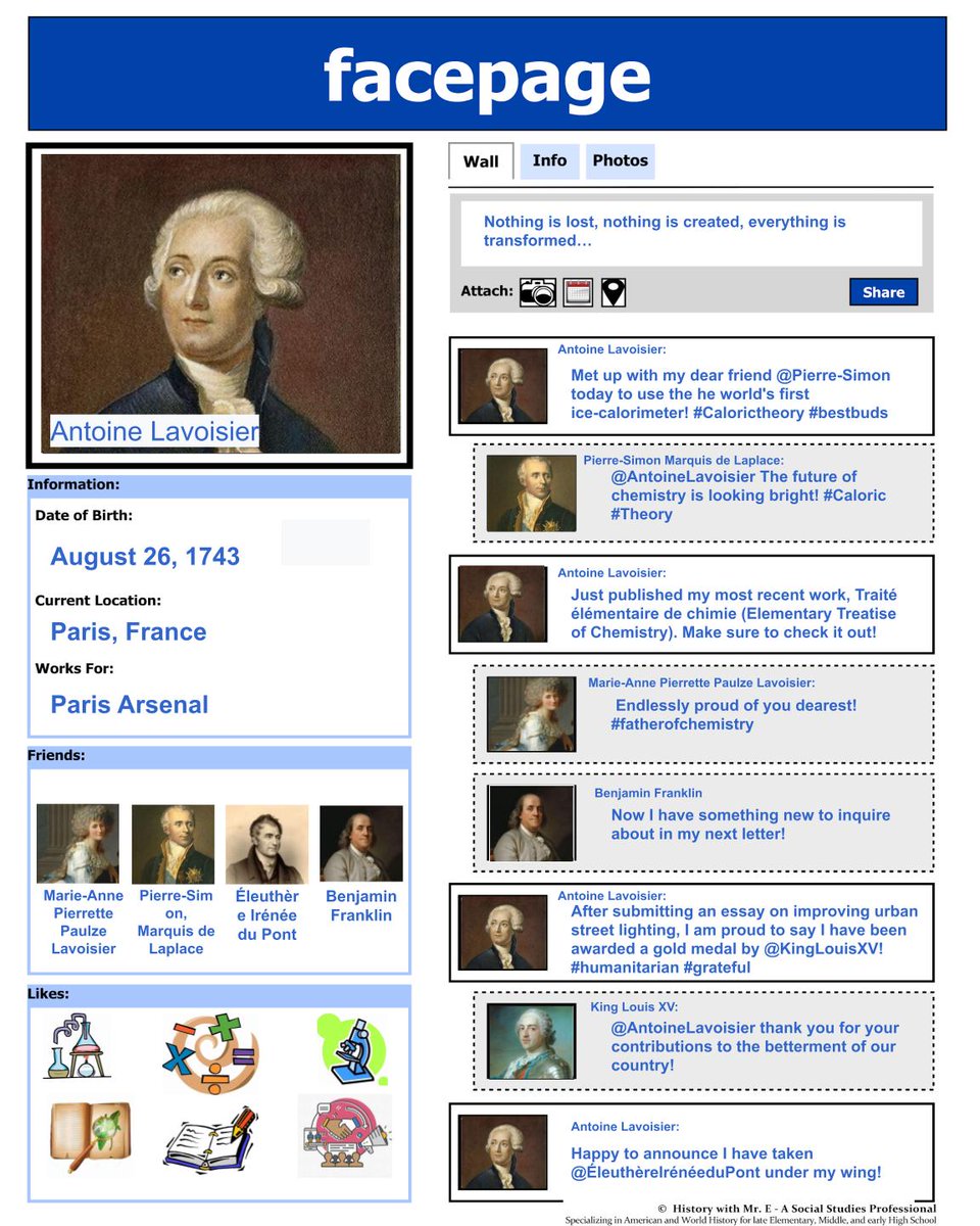 BIOL_MsCharles's tweet photo. @Google My students enjoyed making Social Media Posts on their chosen Scientists on Google Slides. #LJTECHi3 #TechnologyInTheClassroom
@CGarza0930 @AnaMPerez1 @eduGOOGdroid https://t.co/5hlVKvaVyi