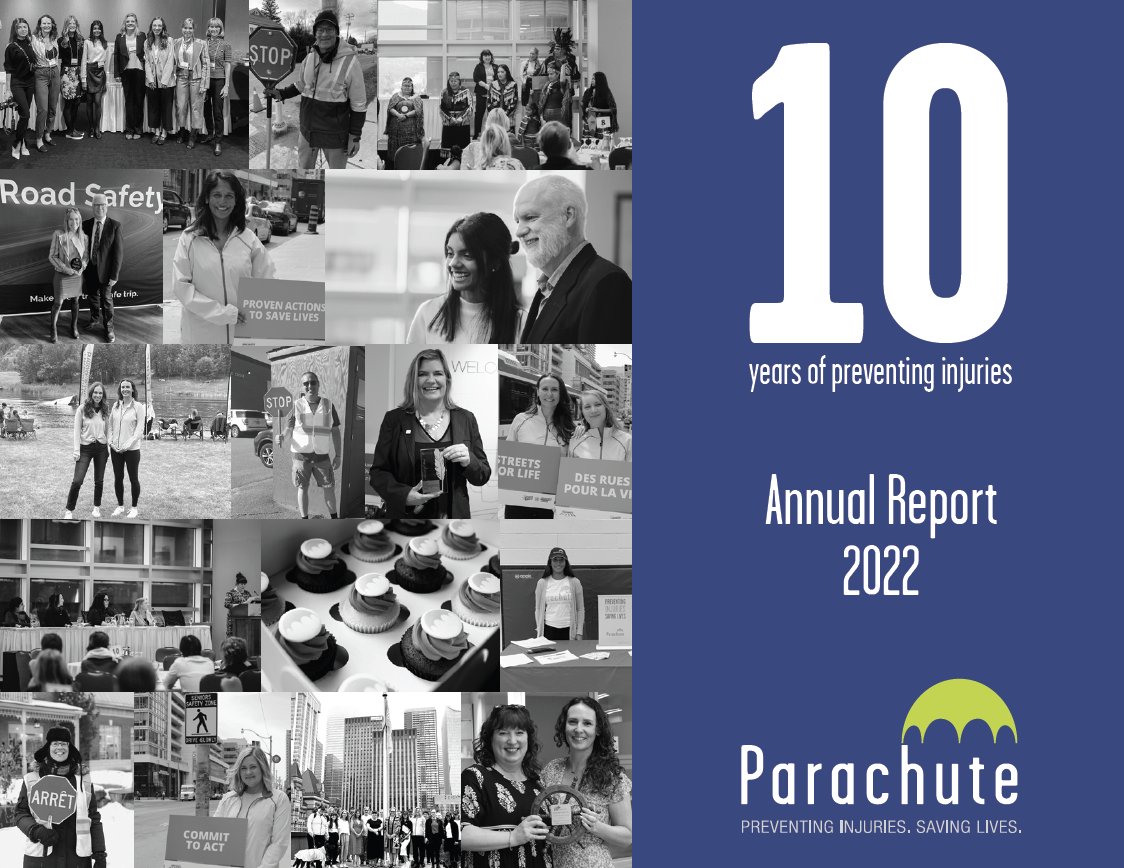 parachutecanada's tweet image. 🔟 years of preventing injuries! Our annual report is now available online: ow.ly/Swpn50PC0QL #TurnSafetyOn #ParachuteVZ #CheckForConcussion #CheckForPoisons #FallPreventionCanada
