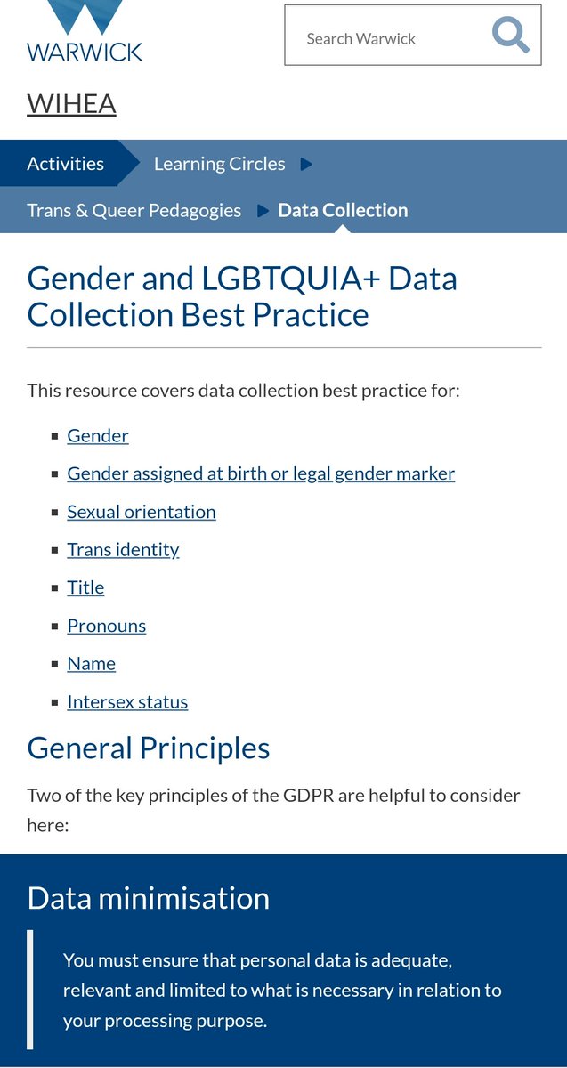 @xxclusionary @warwickuni Are you using this guidance for data collection? If so you will be collecting inaccurate data and also very likely breaking data protection rules.
warwick.ac.uk/fac/cross_fac/…