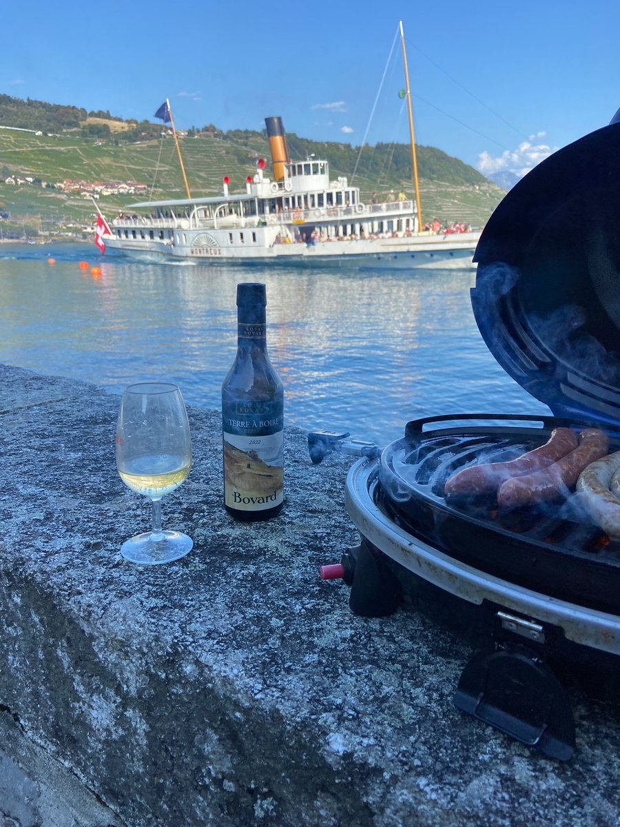 SwissD1VER's tweet image. D1ver cooking up a storm

Lakeside afterwork BBQ 

#Cully #Switzerland #ChezNardi #DomaineBovard #LocalLife
