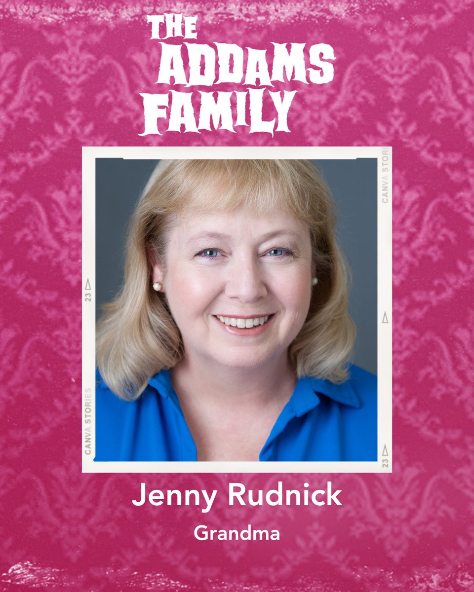See JENNY RUDNICK as Grandma in THE ADDAMS FAMILY at Metropolis!

September 14 – October 8, 2023
Tickets available now 🎟️

#ADDAMSFAMILYMPAC #Metropolisarts #castbio #castannouncement #theaddamsfamilymusical #theatrelife #thingstodoinchicago #arlingtonheights