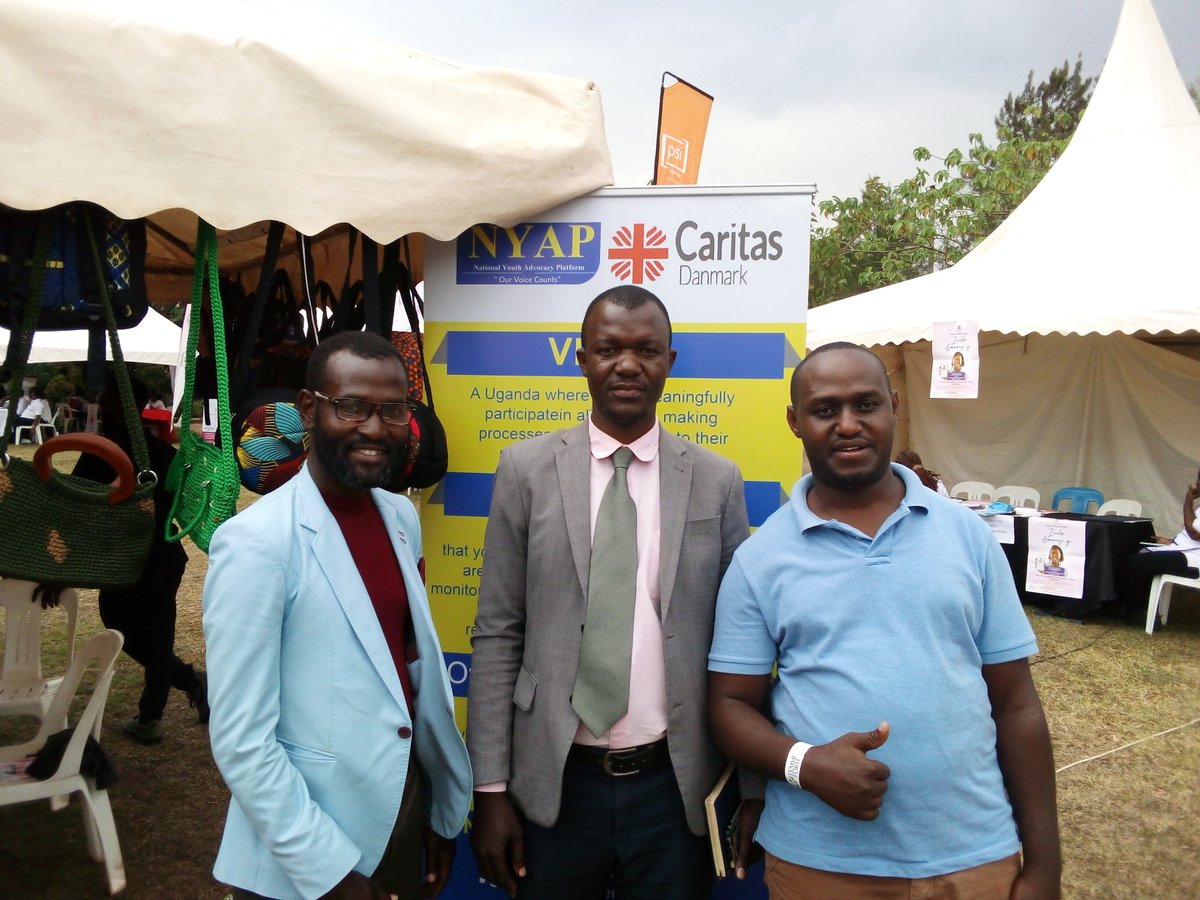 National Youth Advocacy Platform (@nyap_uganda) on Twitter photo Yes, Our Chairman <a href="/xuagah/">Sadat Xuagah</a> , Central Region Chair-Ali were at #NationalYouthFestival2023. tomorrow we discuss climate change & jobs. Please join us. <a href="/OpenSpaceUganda/">Open Space Centre</a> <a href="/YAFU2026/">#Skills Devt Expo 2024</a> <a href="/NgaboYouth/">Ngabo Youth Friendly Service Centre</a> <a href="/CIDIUganda/">Community Intergrated Development Initiative-CIDI</a> <a href="/HKabejja/">Hellena Kasujja N.Kabejja</a> <a href="/PNyamutoro/">Phiona Nyamutoro</a> <a href="/Jacobeyeru/">Jacob Eyeru</a> <a href="/kidegaMoise/">Kidega Ogenrwot Moses</a> #OurVoiceCounts Yes, Our Chairman <a href="/xuagah/">Sadat Xuagah</a> , Central Region Chair-Ali were at #NationalYouthFestival2023. tomorrow we discuss climate change & jobs. Please join us. <a href="/OpenSpaceUganda/">Open Space Centre</a> <a href="/YAFU2026/">#Skills Devt Expo 2024</a> <a href="/NgaboYouth/">Ngabo Youth Friendly Service Centre</a> <a href="/CIDIUganda/">Community Intergrated Development Initiative-CIDI</a> <a href="/HKabejja/">Hellena Kasujja N.Kabejja</a> <a href="/PNyamutoro/">Phiona Nyamutoro</a> <a href="/Jacobeyeru/">Jacob Eyeru</a> <a href="/kidegaMoise/">Kidega Ogenrwot Moses</a> #OurVoiceCounts