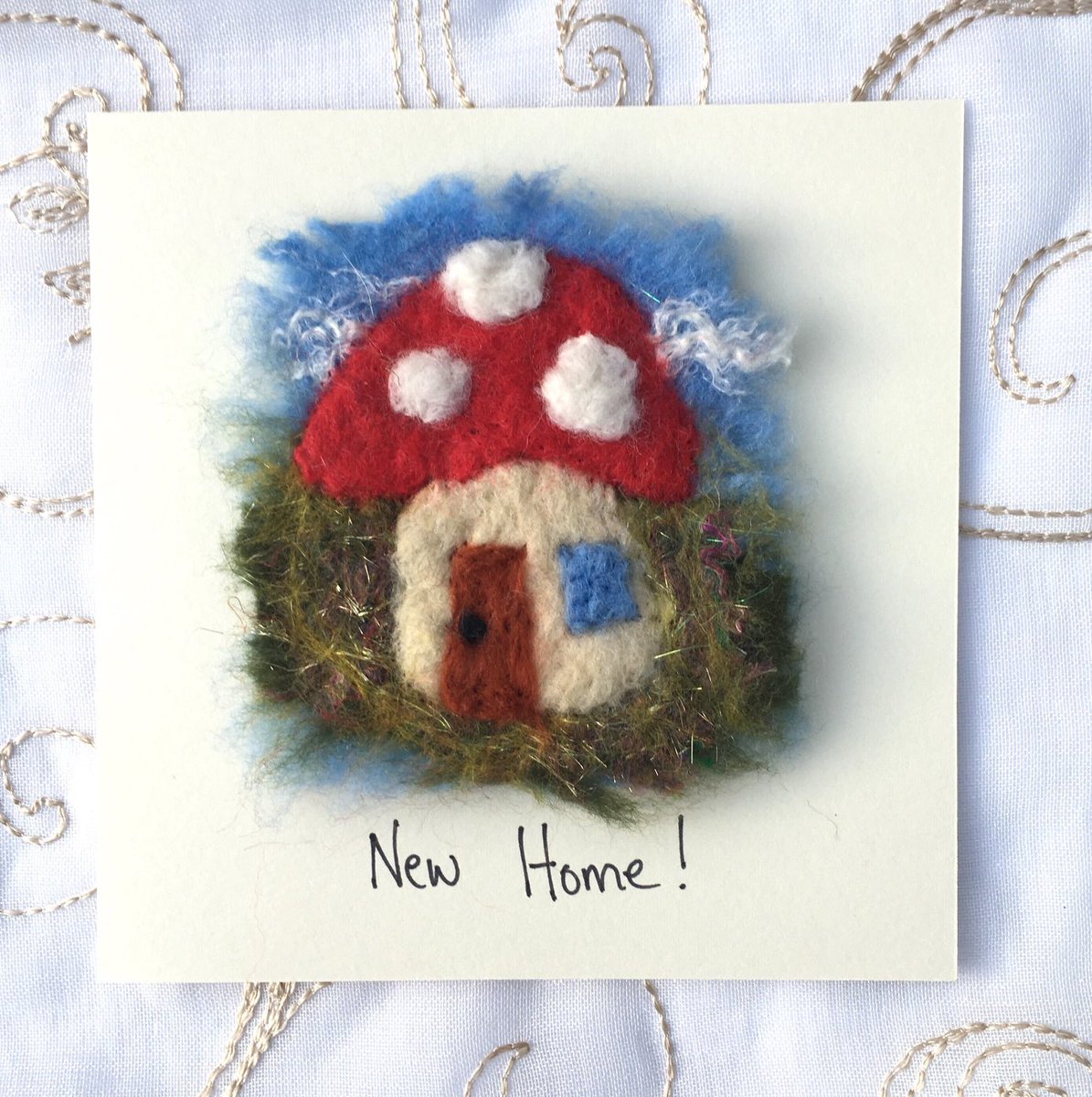 A restock in my #Etsy shop 🍄😊 You can order the blank version too 😊  etsy.com/listing/658600… #mushroom #handmadecard #newhome