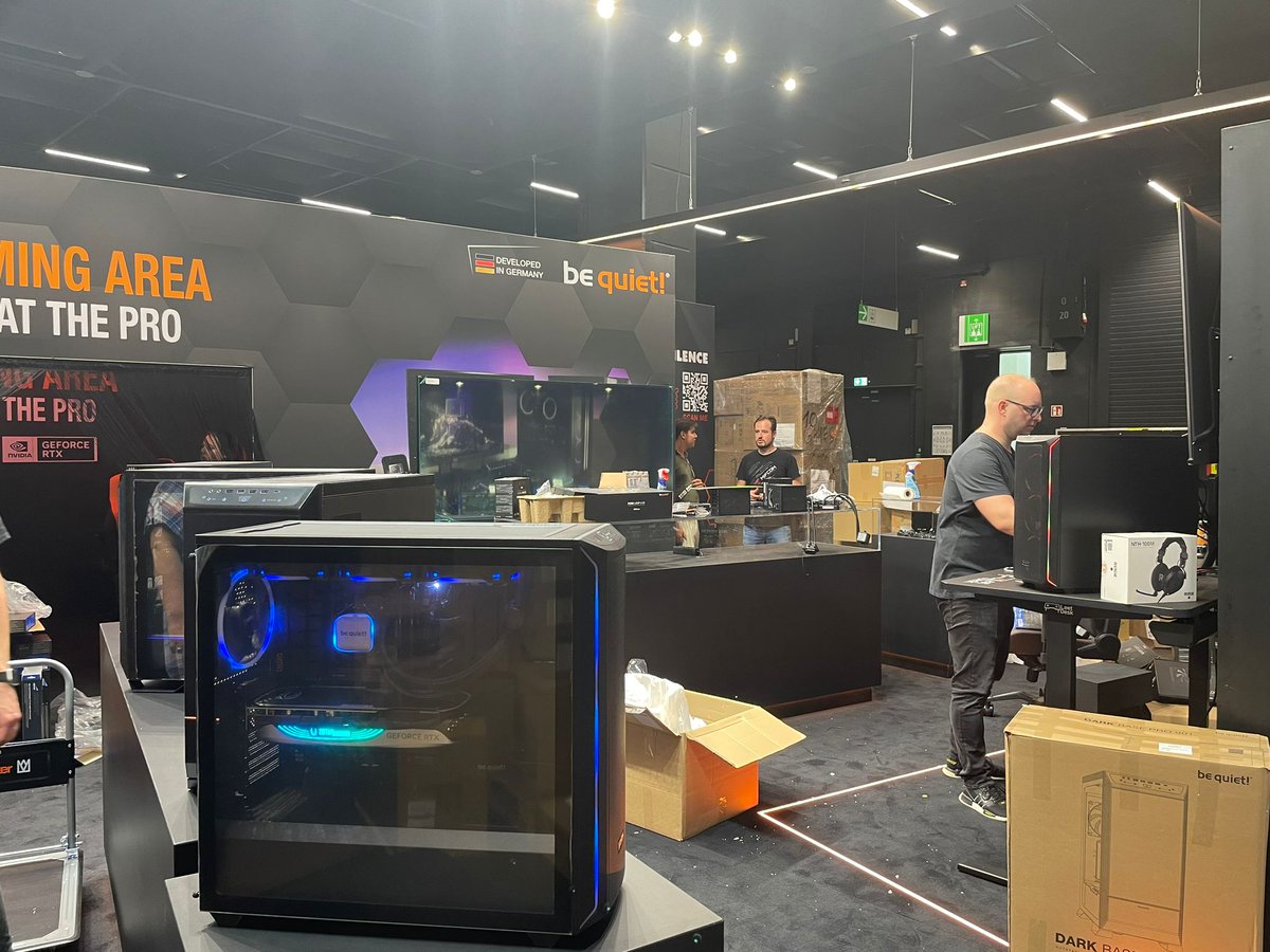 The preparations for <a href="/gamescom/">gamescom</a> in Cologne are in full swing 👀

📍Hall 10.1 A078 
📅 August 23 - 27, 2023  

Meet us there and participate in several activities like the CSGO Workshop Map, Speedbuilding or Beat the Pro in CSGO and Super Smash Bros Ultimate 💪🏻💙