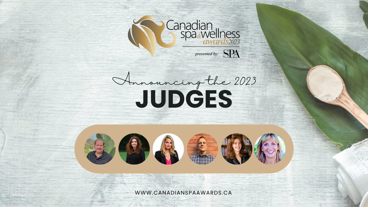 SpaIncMag's tweet image. We are incredibly honoured to introduce such a fantastic line-up of industry leaders for our 2023 Canadian Spa &amp;amp; Wellness Awards!

Learn more about them at: bit.ly/3E7mKHL

#CdnSpaAwards #spaawards #spa #wellness #spaleaders #hotelspa #medispa #canadianspa #spaowner