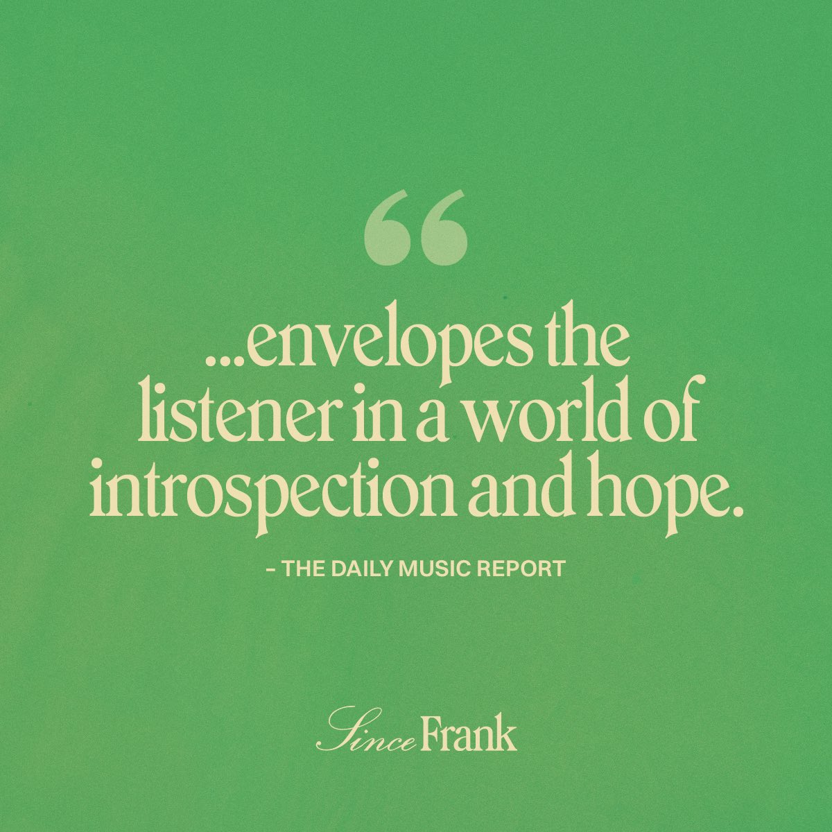 amystroup's tweet photo. Exactly the sentiment I was hoping to convey with this record. Thank you to @247MusicReport for your kind words about #SinceFrank 🙏🏻
Listen to the album: https://t.co/DjRZS2JI9E https://t.co/Jcg8cjsTt4