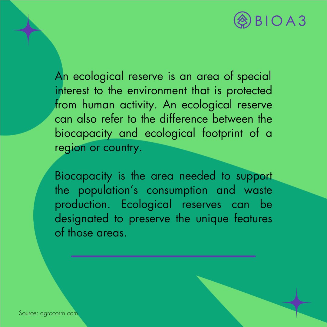 BioA3_Official's tweet photo. #Ecotionary: Today let's talk about the reason for our project, the natural reserves.

📍 https://t.co/r5GYDGvV4k
#bioa3 #cryptonews #crypto #altcoin https://t.co/Dm18ofJOcC