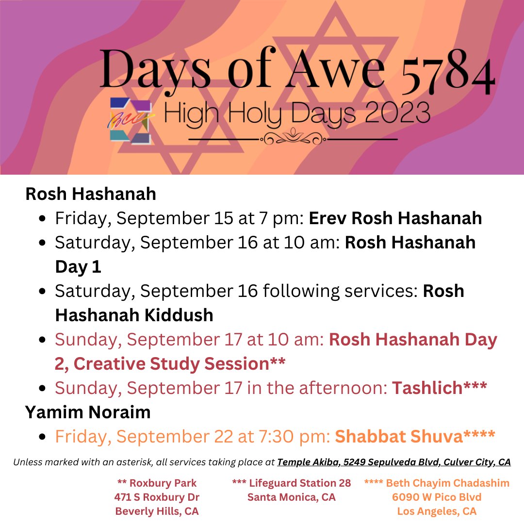 Beth Chayim Chadashim tweet media