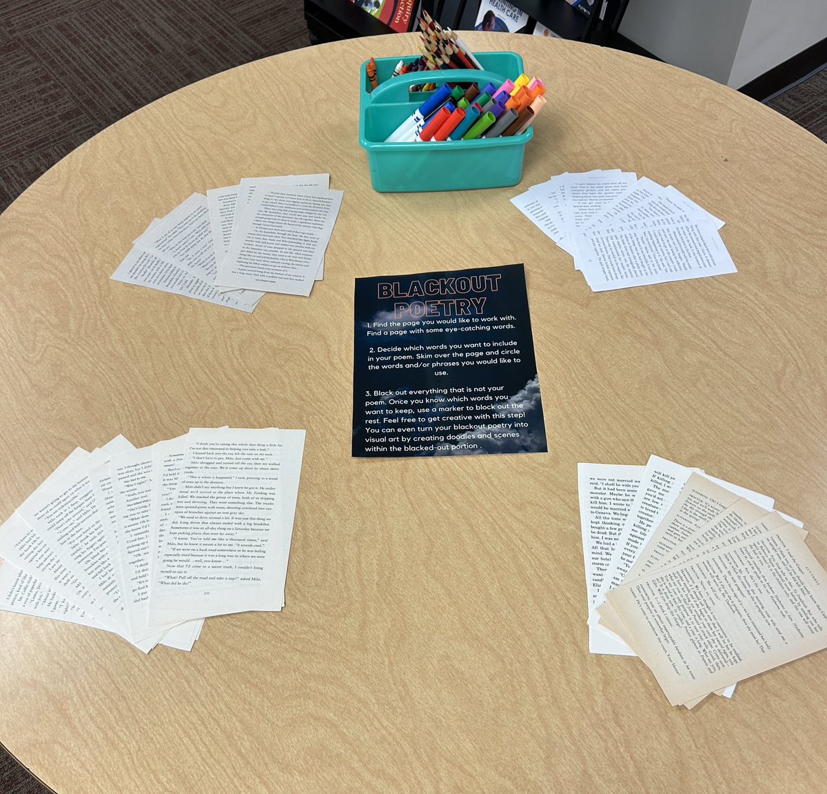 Seneca HS Library tweet media