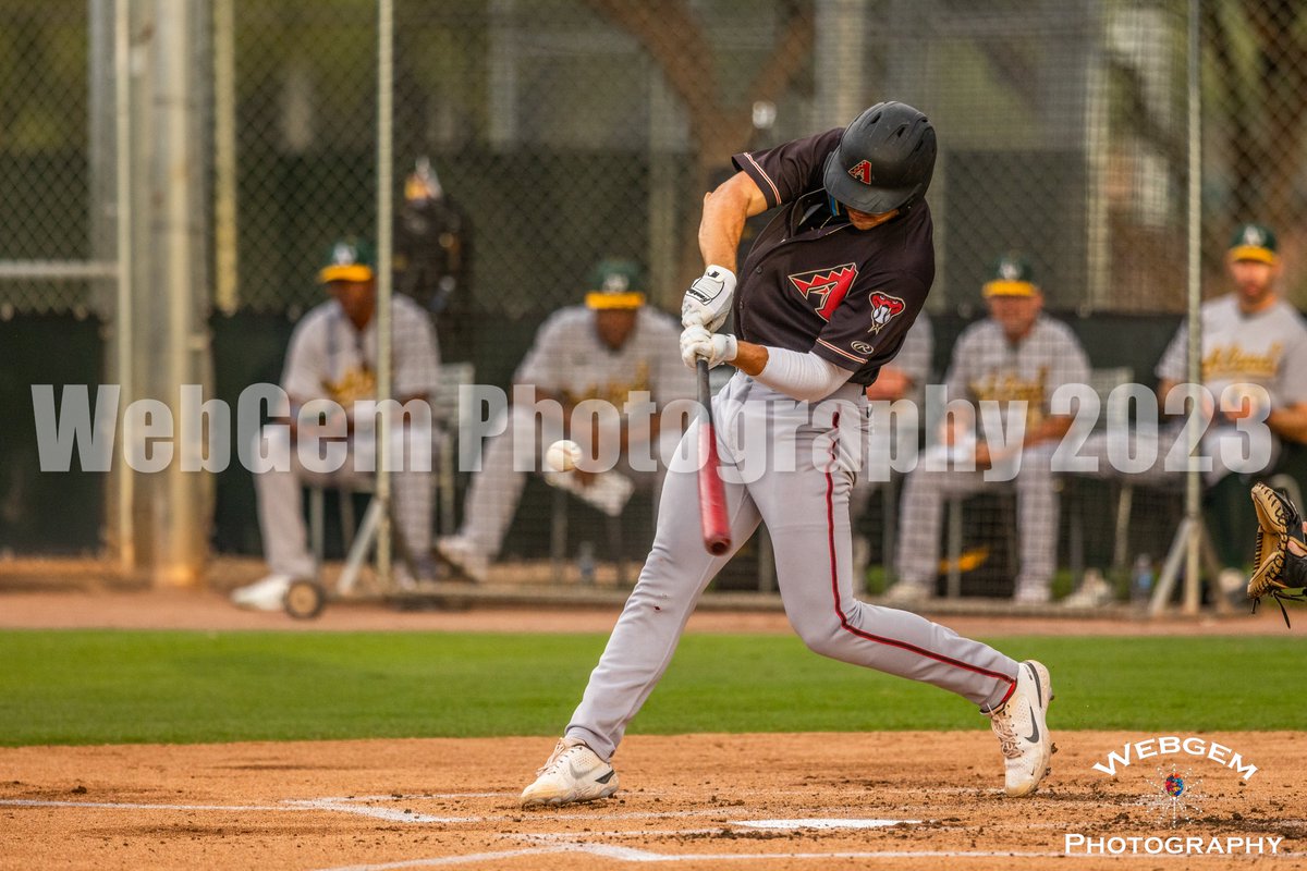 AZProspectWatch's tweet photo. #arizonacomplexleague; 8-21-2023  

#CadenGrice (64th pick/2023 draft) hits a fly ball over the right center field fence for his 1st professional home run.
He went 2 for 3 with a run and 3 RBI.

@MiLB @Dbacks @LosDbacks @AZSnakepit @CadenGrice3 @ClemsonBaseball https://t.co/zxOF5hEpau