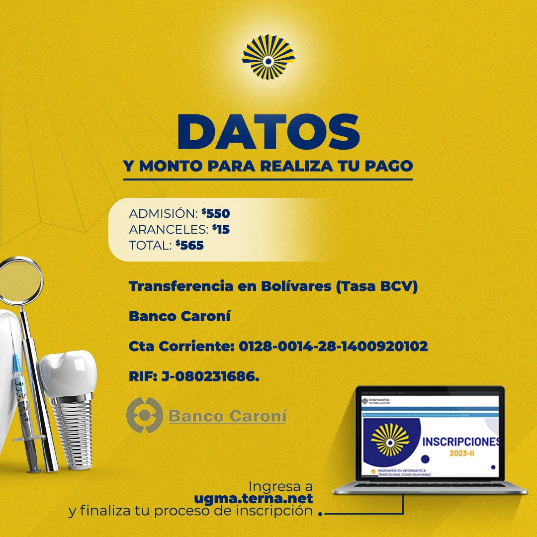 Universidad Gran Mariscal de Ayacucho tweet media