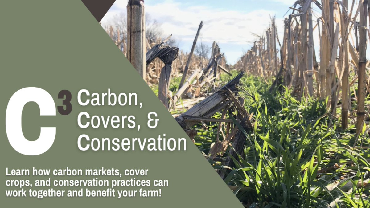 Uncover how carbon markets, cover crops, and conservation practices can benefit a farming operation with @K3SWCD. RSVP for this free event and enjoy coffee and breakfast on September 7th. Secure your spot: bit.ly/3P1N9x7