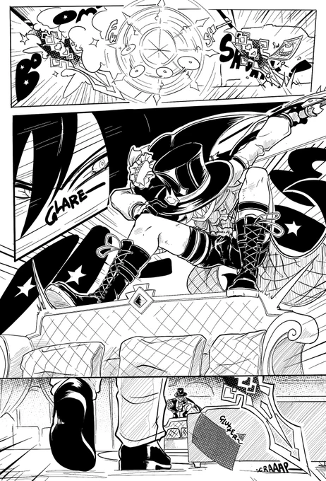 Lyney vs Zhongli (p.1) https://t.co/QYyPdMKjvS 