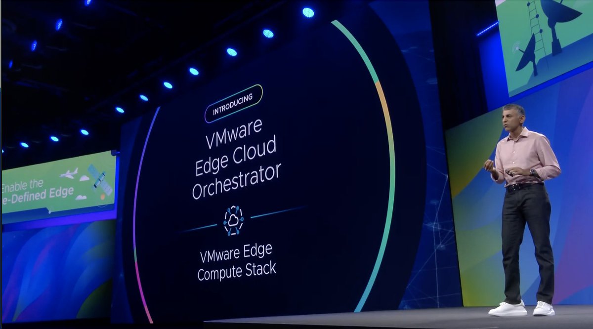 Announcing VMware Edge Cloud Orchestrator, enabling Zero-Touch management. Policies &amp; software can be pulled by workloads on the edge vs being pushed out to them, giving you higher resiliency &amp; consistency at scale across all your edge nodes. #VMwareExplore <a href="/VMwareExplore/">VMware Explore</a>