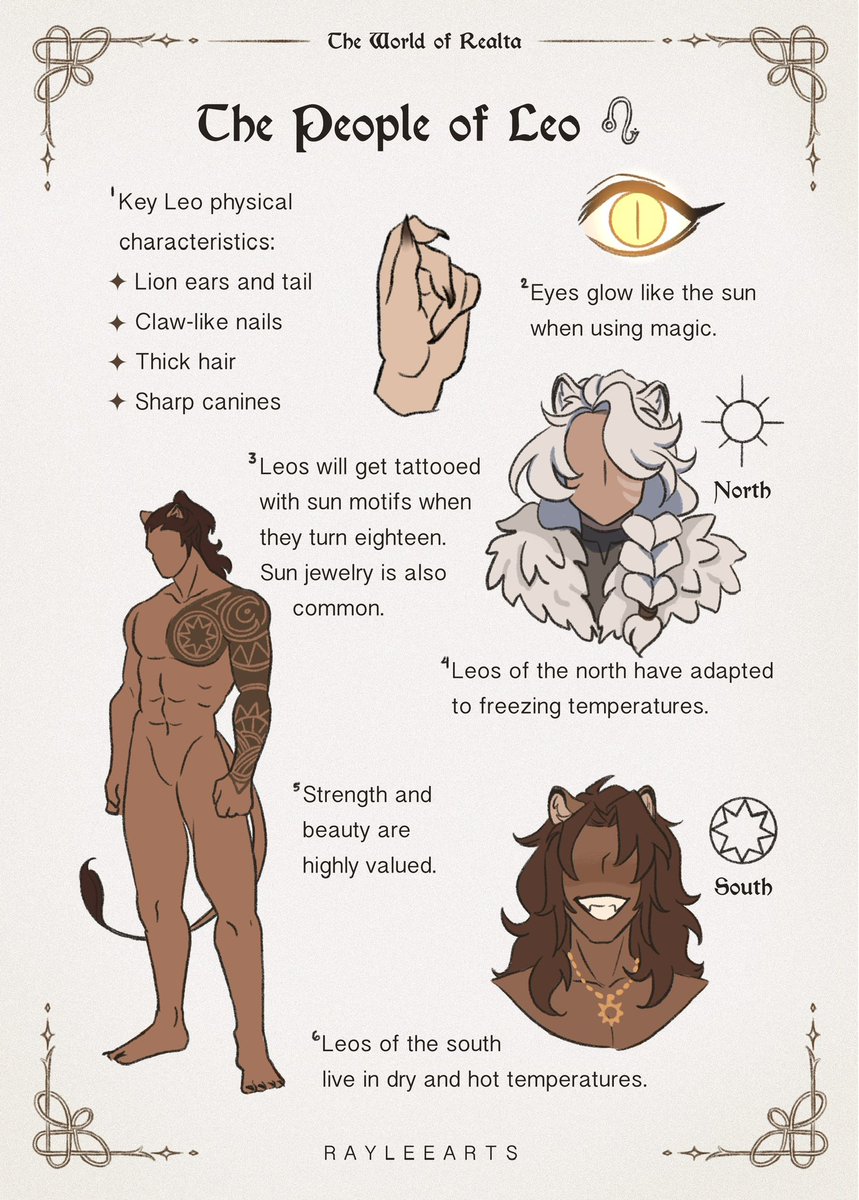 How to spot a Leo in my comic! ♌️ 
