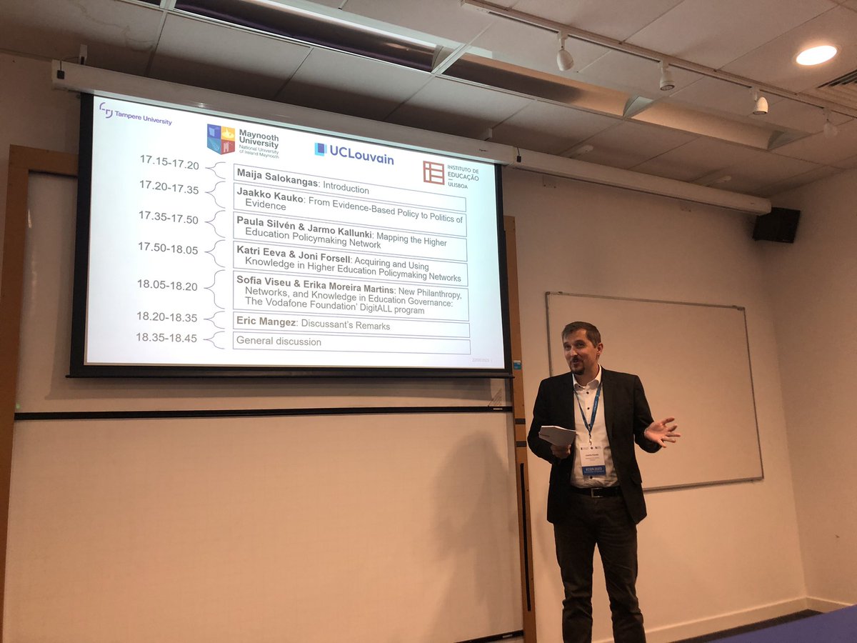 📢Kick-off of our <a href="/KnetsT/">KnetsTUNI</a> symposium at #ECER2023 in Glasgow @ECER_EERA <a href="/jaakkokauko/">Jaakko Kauko</a> @PaulaSilven