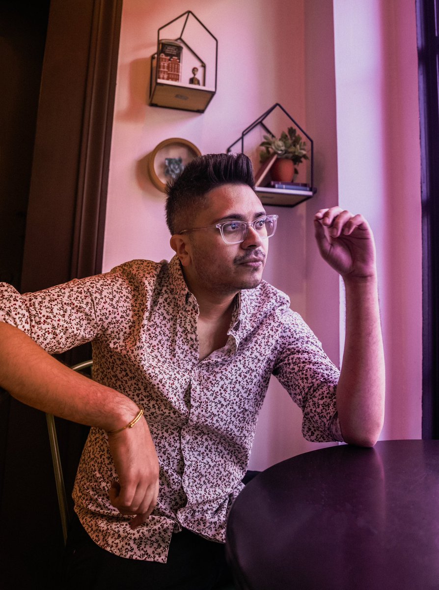 Got 3 shows this week, a couple recording sessions, and a song release on Friday! Blessed to be doing what I love 😇 
.
.
📸: <a href="/SICKarewe/">SICK Entertainment</a> (<a href="/Ryan_Downey_Jr/">Ryan Downey Jr.</a>)
Styling: <a href="/nooopsss/">noopur</a> 
.
.
#photoshoot #singersongwriter #singer #performer #busyweek #busy #glasses #modeling #model #blessed