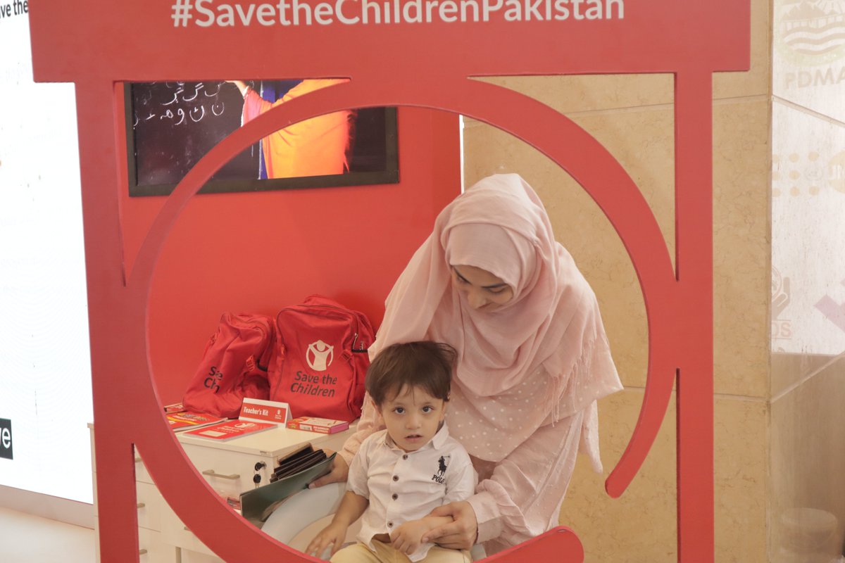 savechildren_pk's tweet photo. (1/3) A Journey of Impact- Highlights of Save the Children's stall at PEDRR: visitors, volunteers and team members.
@ndmapk @PEDRROfficial 
#PEDRR23 #PEDRR #PEDRRHighlights #SaveTheChildrenPakistan #SaveTheChildren https://t.co/Z4uCJPDEru