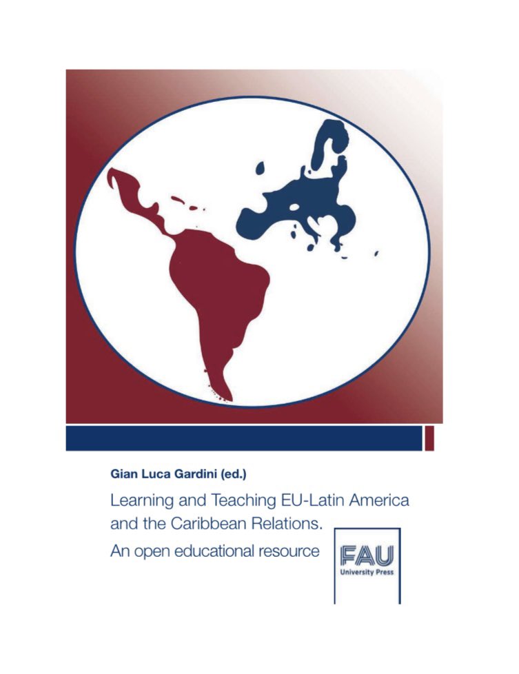 The EUinLAC team is delighted to announce the publication of: 'Learning and Teaching EU-Latin America and the Caribbean Relations. An open educational resource' (FAU University Press, 2023, with the support of the Erasmus+ Programme). Download it here: opus4.kobv.de/opus4-fau/fron…