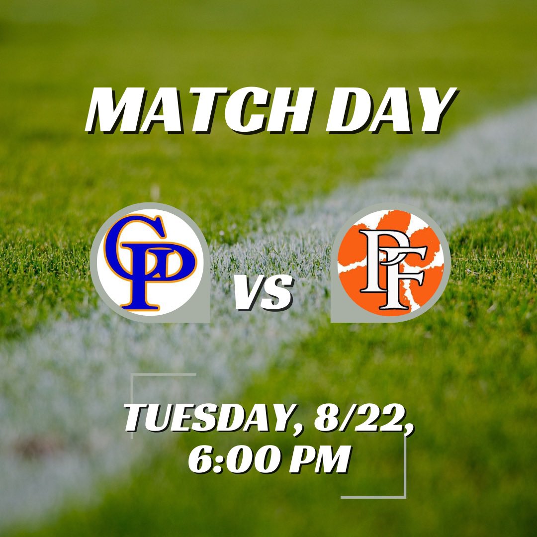 It’s GAMEDAY! Your lady tigers take on the lady highlanders tonight at home at 6:00. Go tigers! ⚽️🐅