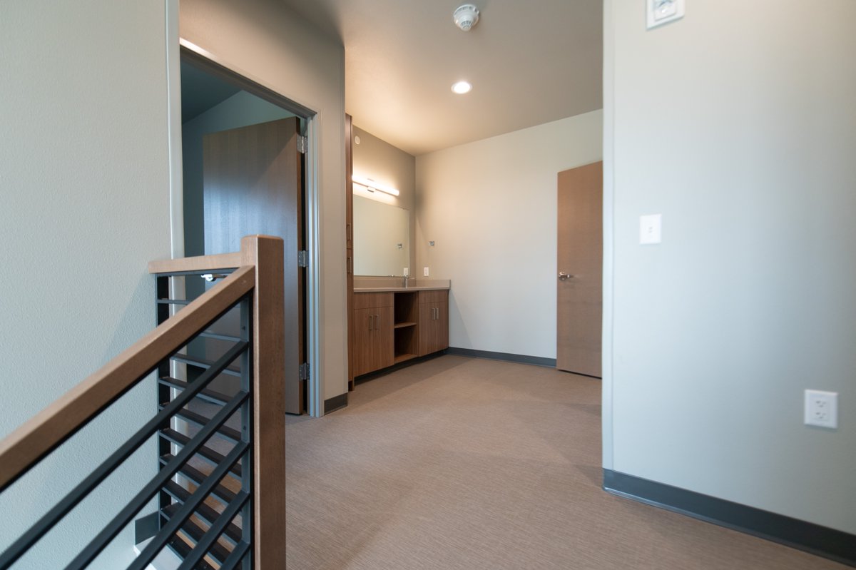 3 of our new apartment buildings have been completed, and they are just waiting for students to move in! 🤩