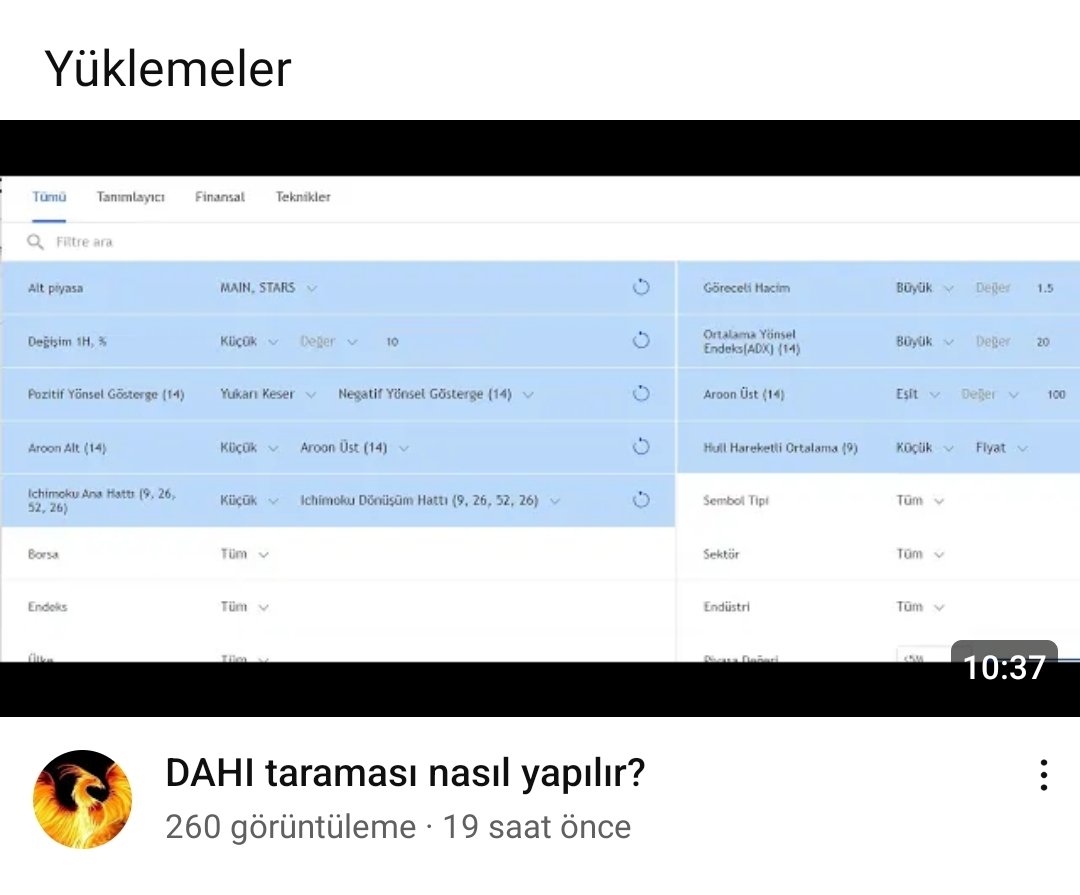29900 takipçiye 1530 YouTube abonesi az değil mi sizce?

DAHI taramasını 1530 aboneden 260 kişinin görüntülemesi bu videoya harcanan emek için az değil mi?

Hadi üşenmeyin. Herkesin cep telefonunda YouTube var. Linke tıklayın ve videoyu izleyin ve abone olmayı unutmayın. Bedavaya