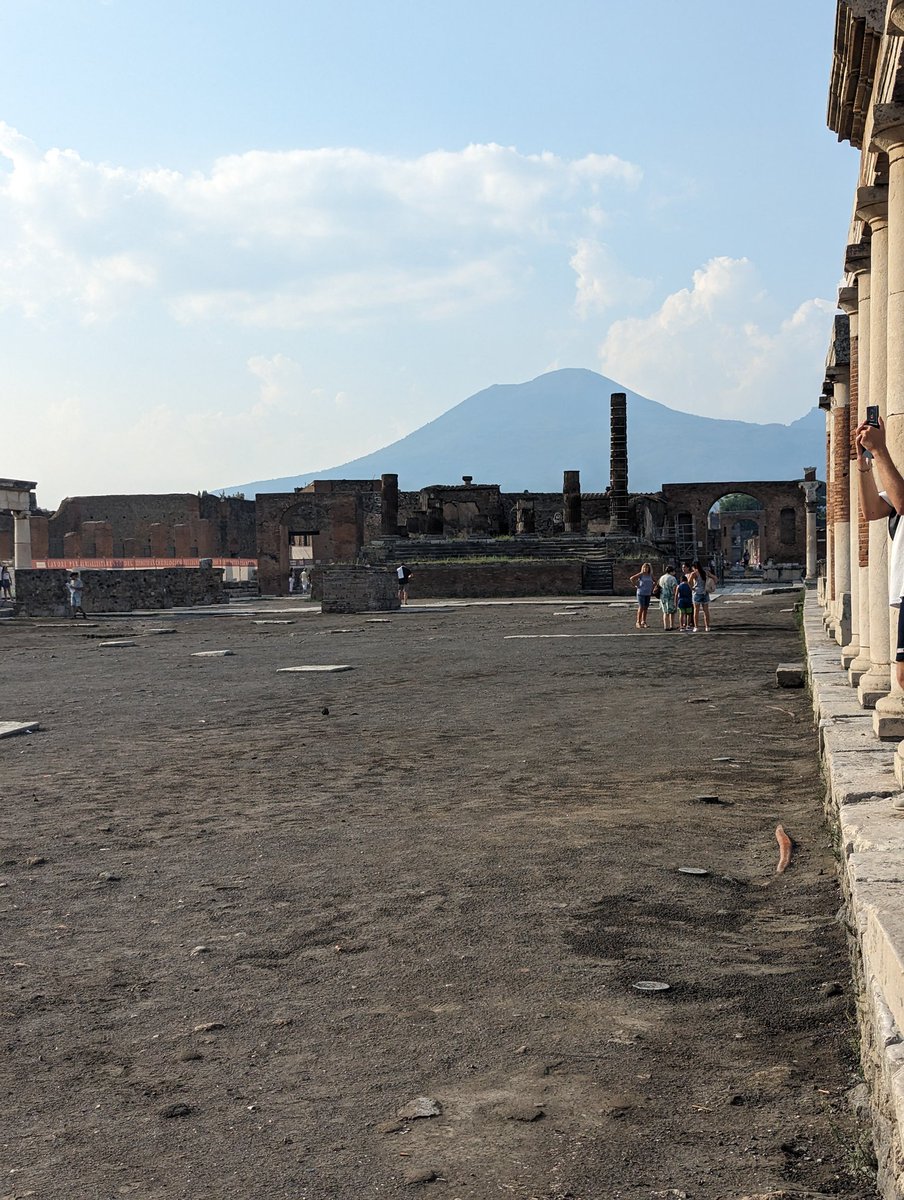 Vatican city, Amalfi coast, Positano, Pompeii with mount Vesuvius in the background