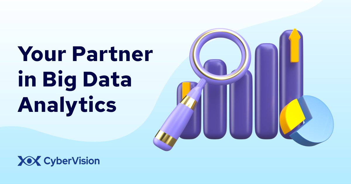 🌐 Elevate your data potential with <a href="/CyberVisionUSA/">CyberVision Inc.</a> – the ultimate full-stack #BigData analytics partner. 📊
If you need help with any aspect of Big Data, we can be there for you.💡

👉Discover how our proven expertise can drive your success at cybervisiontech.com/expertise/big-…