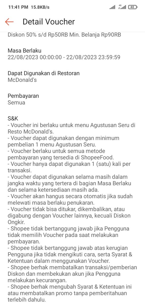 Ada yg mau pake vcr mcd ini ga?
#zonauang