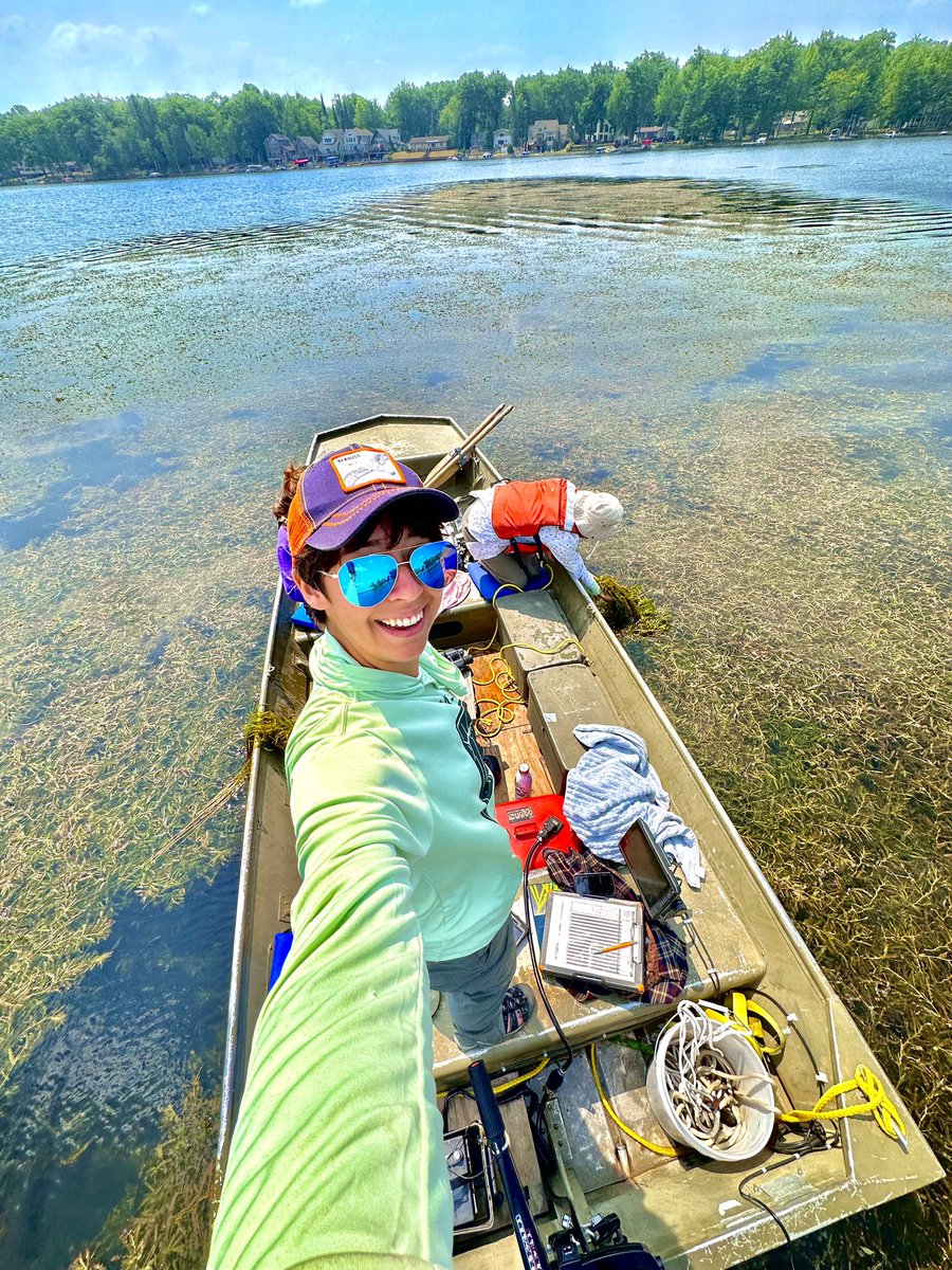 MollyEngelman's tweet photo. Interested in freshwater habitat? Aquatic plants? Novel survey techniques? Or maybe staying until the last possible second of #AFS153??

My talk Developing an Aquatic Macrophyte Survey Protocol for MI Inland Lakes is Thur @ 4:20 in River Overlook D - come on by! @AmFisheriesSoc https://t.co/TGeh6Bmal9