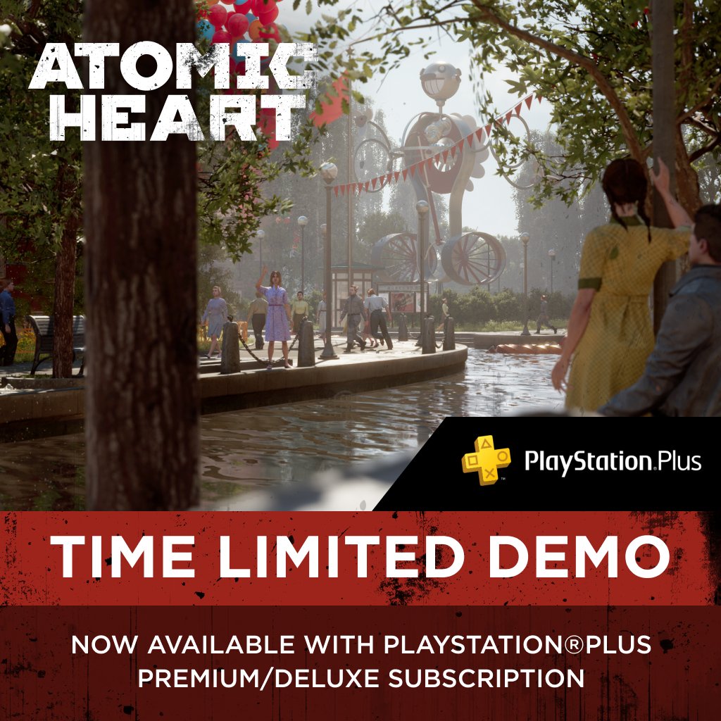 Mundfish #AtomicHeart on X: Before we dive into another exciting  celebration of gaming #gamescom2023, we want to present to all PS+  Premium/Deluxe subscribers a unique chance to take a first dive into