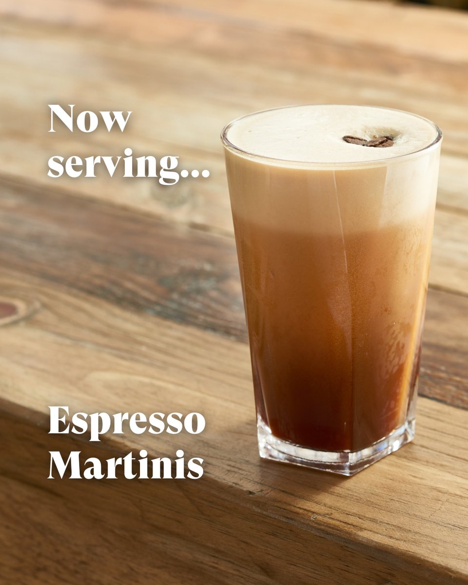 That's right ☕🍸

Just in time for Cocktail Wednesdays (£5 cocktails - All day)

#EspressoMartini #rooftopbar #hackney #eastlondon #locallysourced #shoplocal
#cocktails #mixology #espresso #coffeelover #cocktailbar #bar #rooftopbar