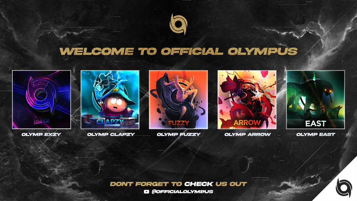 Please join us in welcoming our latest players to Olymp!
👤: <a href="/ExzyStink/">𝓔𝔁𝔃𝔂</a> 
👤: <a href="/zclapzy/">Fallen Clapzy</a> 
👤: @FuzzyRizzes 
👤: @AndrewInHalifax
👤: <a href="/copingmech/">Copingmech</a> 

🎨: <a href="/OlympDeturns/">Deniz</a> x @PsyQoCazzys