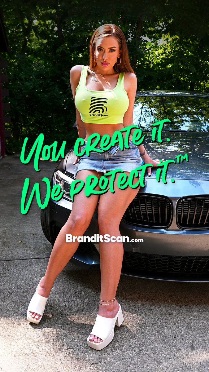 BranditScan's tweet image. Fighting piracy has never looked so good! @NatashaNixx 🤩 

Take your creator journey to the next level with Branditscan - a place where creativity and passion meet content protection🔒 Link in bio!

#CreateWithConfidence