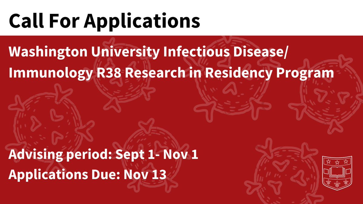 The purpose of the NIH R38 StARR is to recruit & retain outstanding residents who have demonstrated potential & interest in pursuing careers as clinician-investigators. More information: physicianscientists.wustl.edu/programs/nih-r… @WUDeptMedicine @wusm_pathology @WUSTLPeds @WashUNeurology @WashUDerm