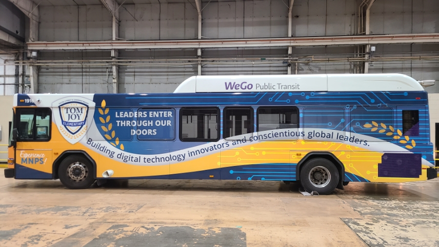Hey families- keep an eye out for our magnet school buses! This is just a few of the fun &amp; colorful designs roaming the city. Tag us with a photo if you see one 😎🙌