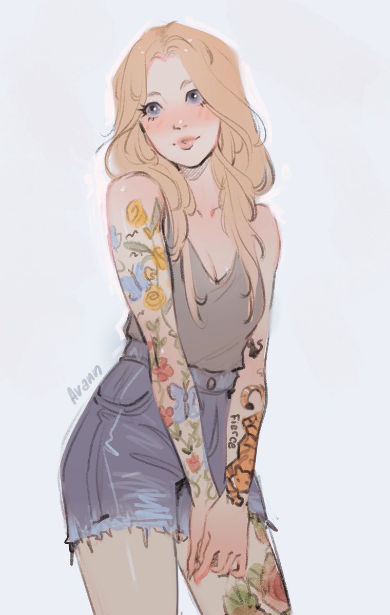 just a lil doodle of another PZ character 🌻