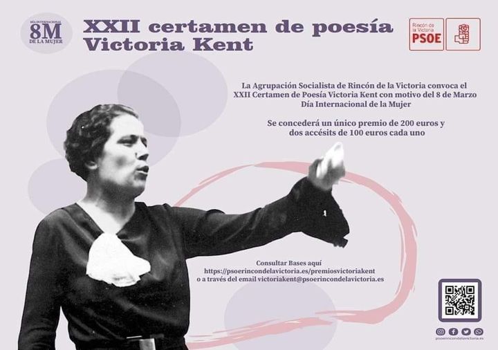 🔴 ¡Últimos días para participar en el XXII Certamen de Poesía Victoria Kent!

➡️ El plazo de admisión de trabajos finaliza el 8 de septiembre.

+ info y  bases completas en psoerincondelavictoria.es/bases-concurso…