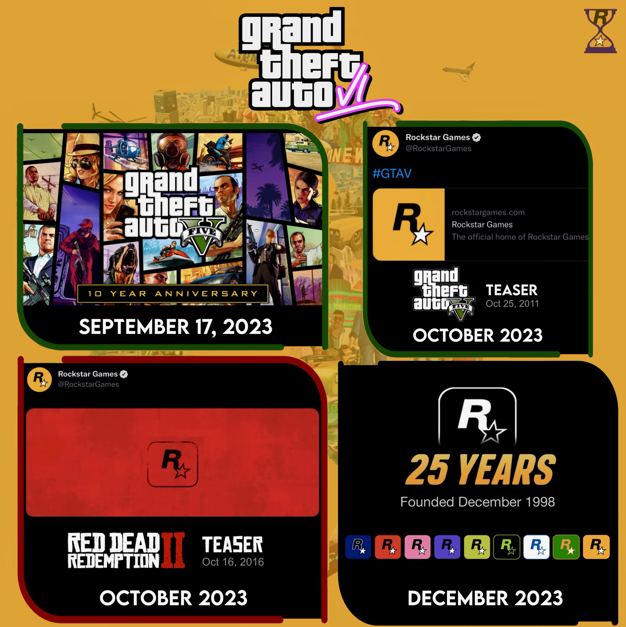 GTA 6 Trailer Countdown ⏳ on X: Rockstars Games is currently