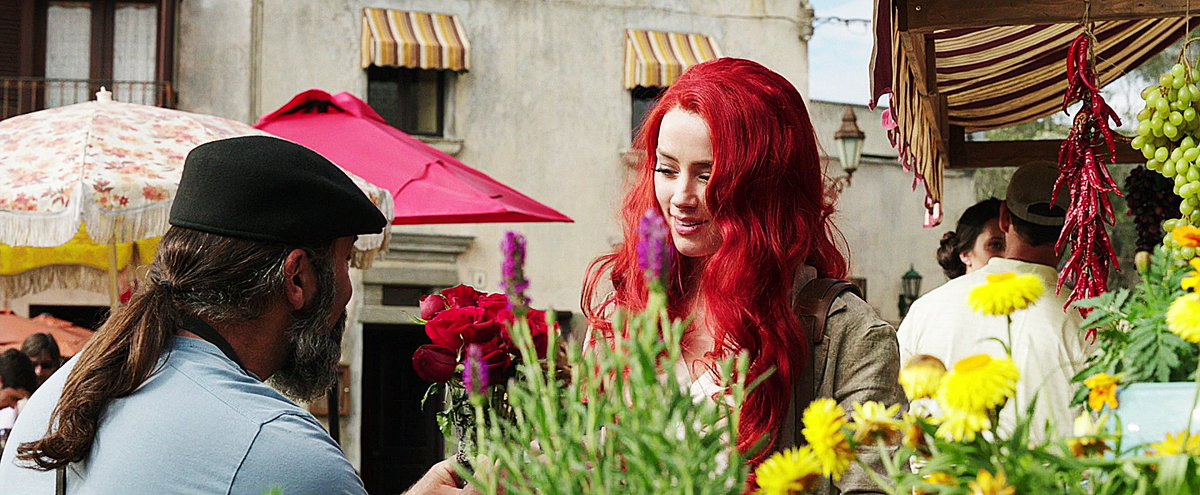 artsaheard's tweet photo. amber heard as mera in ''aquaman''. https://t.co/oRhUcvarqs