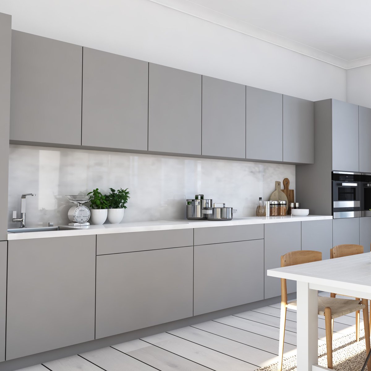 Recurostyling's tweet image. Modern and sophisticated. 

#greyhome #greykitchen #greydecor #modernhome #modernkitchen #modern #kitcheninspo