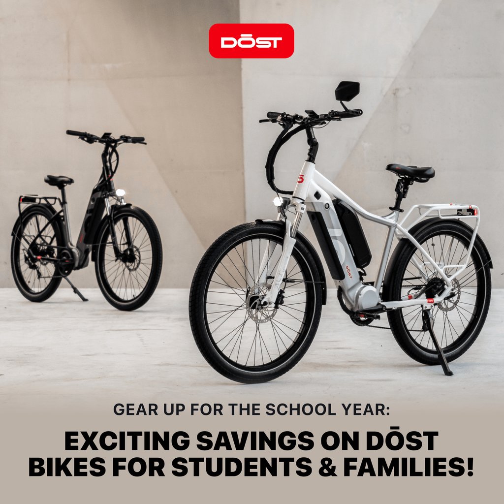 DOSTbikes's tweet photo. 🚲 Turn the school commute into an adventure with DŌST Bikes! Join Sam in embracing a new semester of eco-friendly riding made easier with our unbeatable Summer Bundle Sale! Read more: https://t.co/ZaGg0gmSdJ #BackToSchoolWithDOST #DOSTBikes #RideTogether #SummerSale https://t.co/fcKtaB4rNS