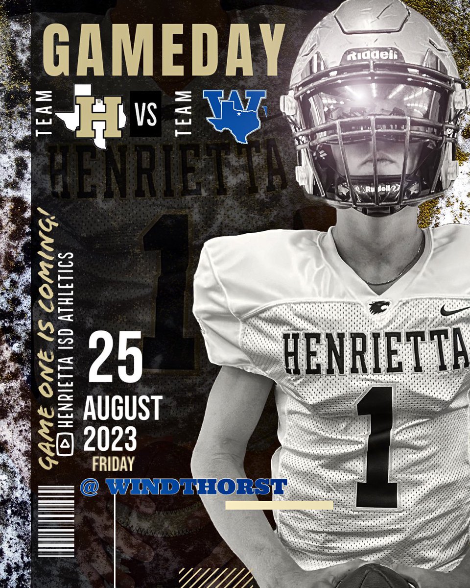 GAME ONE IS COMING, BEARCAT COUNTRY!! 

💵 cash ONLY at the gate!!
📍 Windthorst,Texas 

#TheGoldStandard #LetsGooooo