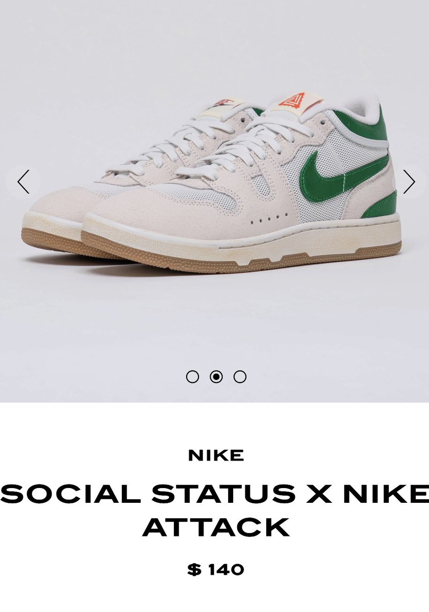 AD: Social Status x Nike Attack draw open via Unknwn

sovrn.co/2ez9fer