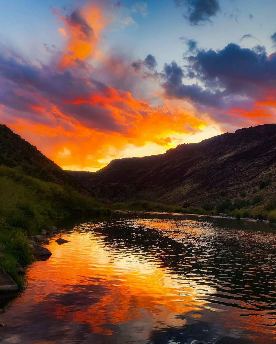 ABQLive's tweet photo. The Land of Enchantment has the most beautiful sunsets ๐
.
Photo from @elijahraelphotography_nm
.
Tag us and use #ABQLivePhotoOfTheDay for a chance to be featured!
.
#abqlive #abqphotography #abq #sunset #nmsunset #newmexicoproud https://t.co/rH9YnuS8GF